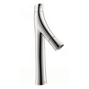AXOR 12012001 Starck Chrome Organic Mini Highriser Single Hole Bath Faucet