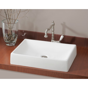 Cheviot 1246 QUATTRO Rectangular Single Bowl Bathroom Vessel Sink