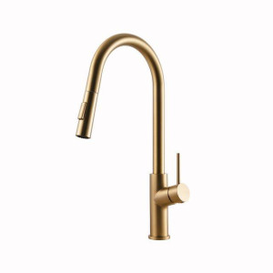 Houzer KEV-151 Kevali Series Single Handle Pull-Down Kitchen Faucet
