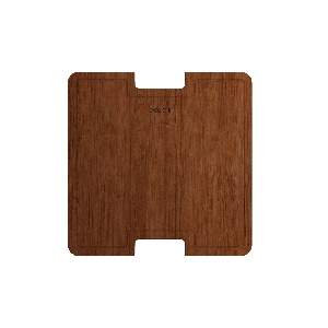 BOCCHI 2320 0003 Wooden Cutting Board For Sotto 1359 w/Handles - Sapele Wood