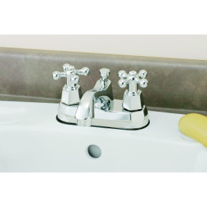 Cheviot 5236 Two Handle Centerset Lavatory Faucet with Cross Handles