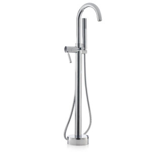 Cheviot 7550 Contemporary Free Standing Bathtub Filler with Hand Shower