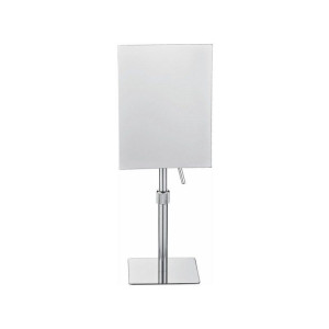KubeBath 8169 Aqua Piazza by KubeBath Magnifying Mirror With Adjustable Height
