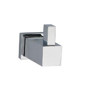 Dawn 8204-PC Square Series Robe Hook Bath Accessories in Chrome