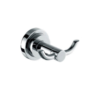 KubeBath 92604 Aqua Rondo Double Robe Hook
