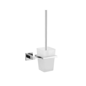 KubeBath 93610 Aqua Piazza Frosted Glass Toilet Brush