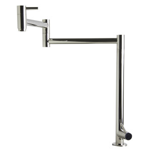 ALFI brand AB5018 Stainless Steel Retractable Pot Filler Faucet