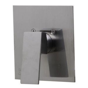 ALFI brand AB5501 Shower Valve with Lever Handle & Flange Polished/Brushed