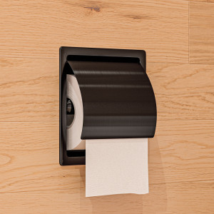 ALFI brand ABTPP77 PVD Stainless Steel Recessed Toilet Paper Holder