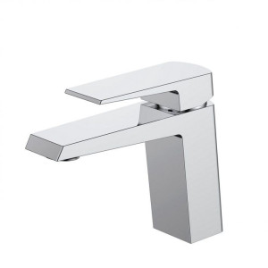 KubeBath AFB11701 Aqua Chiaro Single Lever Bathroom Vanity Faucet - Chrome