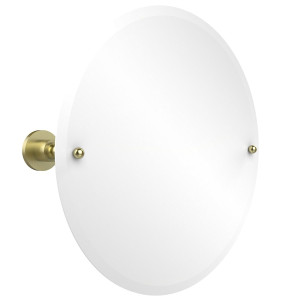 Allied Brass AP-90-SBR 22  Tilt Mirror with Beveled Edge in Satin Brass