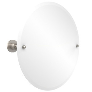 Allied Brass AP-90-SN 22  Tilt Mirror with Beveled Edge in Satin Nickel