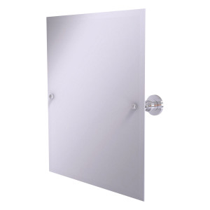 Allied Brass AP-92-PC Polished Chrome Rectangular Beveled Edge Tilt Mirror