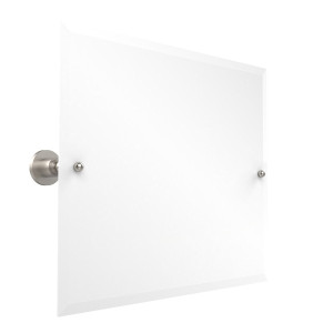 Allied Brass AP-93-SN Landscape Rectangular Tilt Mirror in Satin Nickel
