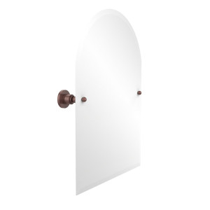 Allied Brass AP-94-CA Arched Top Beveled Edge Tilt Mirror in Antique Copper
