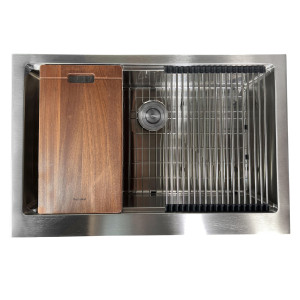 Nantucket Sinks AP-PS-3221-16 Prepstation Undermount St. Steel Kitchen Sink