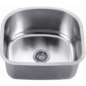 Dawn ASU105 Undermount Arched Single Bowl Kitchen Sink