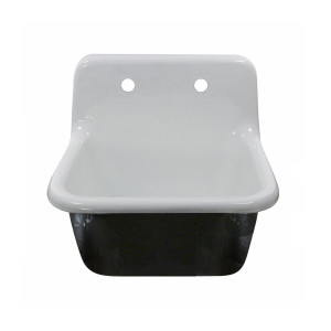 Nantucket CI-2218WNRG 22-inch Cast Iron Wallmount Utility Sink