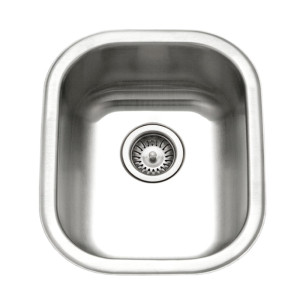 Houzer CS-1407-1 Club Series Undermount Medium Bowl Bar/Prep Sink