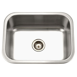 Houzer MS-2309-1 Classic Series Undermount Stainless Single Kitchen Sink