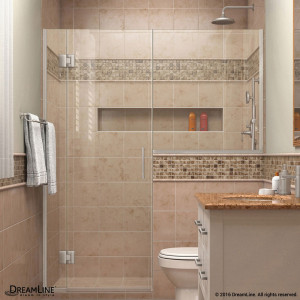 DreamLine D1293036 Unidoor-X 65 - 65 1/2 in. W x 72 in. H Hinged Shower Door