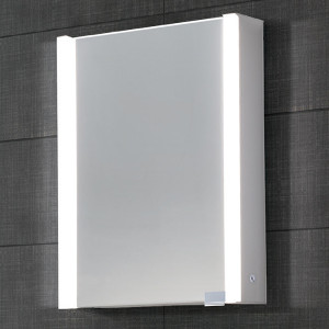 Dawn DLEDLV14 LED Medicine Cabinet w/ Matte Aluminum Frame & Dimmer Sensor
