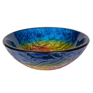 Eden Bath EB_GS17 Bathroom True Planet Tempered Glass Sink Bowl