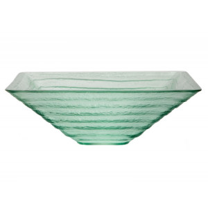 Eden Bath EB_GS57 Crystal Glacier Vessel Sink