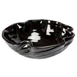 Eden Bath EB_GS68 Midnight Wave Glass Vessel Sink