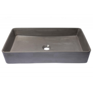 Eden Bath EB_N011 Wide Rectangular Concrete Vessel Sink