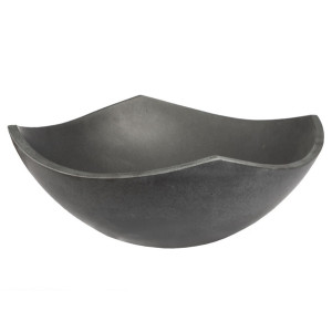 Eden Bath EB_S027LS-H Arched Edges Bowl Sink - Honed Lava Stone