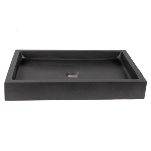 Eden Bath EB_S040LS-H Rectangular Honed Lava Stone Vessel Sink