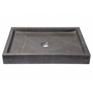 Eden Bath EB_S040PI-H Rectangular Vessel Sink - Pietra Grey Marble