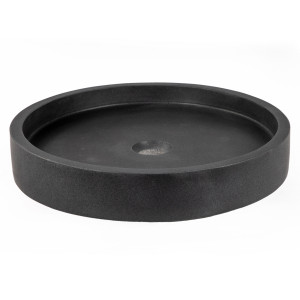 Eden Bath EB_S045LS-H Low Round Lava Stone Vessel Sink