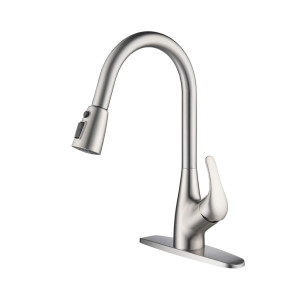 KIBI F101BN Single Handle Pull Down Kitchen Faucet