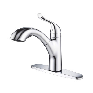 KIBI F103CH Single Handle Pull Down Kitchen Faucet