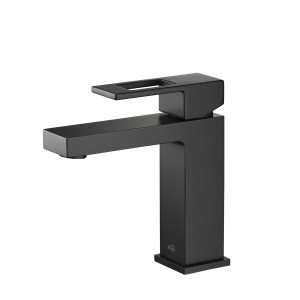 KIBI KBF1002MB Cubic Single Handle Bathroom Vanity Sink Faucet KIBI KBF1002MB Cubic Single Handle Bathroom Vanity Sink Faucet
