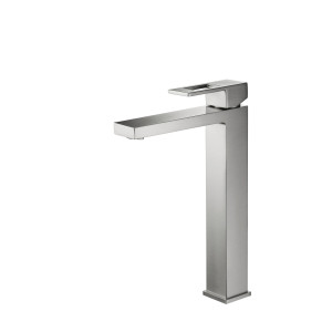 KIBI KBF1003BN Cubic Single Handle Bathroom Vessel Sink Faucet KIBI KBF1003BN Cubic Single Handle Bathroom Vessel Sink Faucet