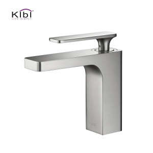 KIBI KBF1006BN Infinity Single Handle Bathroom Vanity Sink Faucet