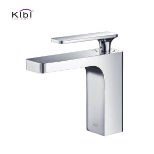 KIBI KBF1006CH Infinity Single Handle Bathroom Vanity Sink Faucet