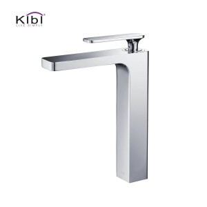 KIBI KBF1007CH Infinity Single Handle Bathroom Vessel Sink Faucet
