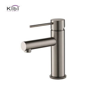 KIBI KBF1010TT Circular X Single Handle Bathroom Vanity Sink Faucet