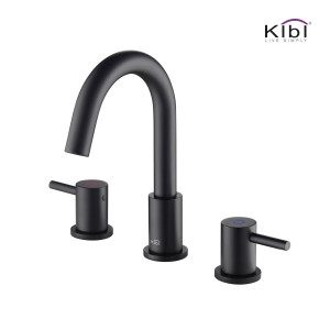 KIBI KBF1016MB Circular Bathroom Sink 8