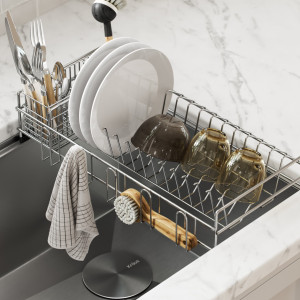 Kraus KDR-3 Workstation Kitchen Sink Dish Drying Rack Drainer and Utensil Holder