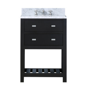 Water Creation Madalyn24EF Espresso Single Sink Bath Vanity with Faucet