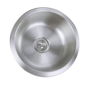 Nantucket Sinks NS18 Undermount 18 Gauge Stainless Steel Bar/Prep Sink