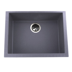 Nantucket PR2418-TI Single Bowl Undermount Granite Composite Titanium Sink