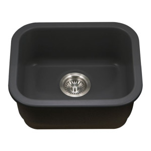 Houzer PTB-1814 Fireclay Undermount Single Bowl