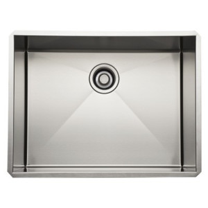 Rohl RSS2418SB Stainless Steel Kitchen Sink in Brushed Stainless Steel