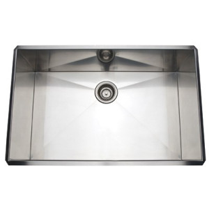 Rohl RSS3018SB Stainless Steel Kitchen Sink in Brushed Stainless Steel